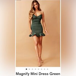 Sage + Paige magnify mini dress small